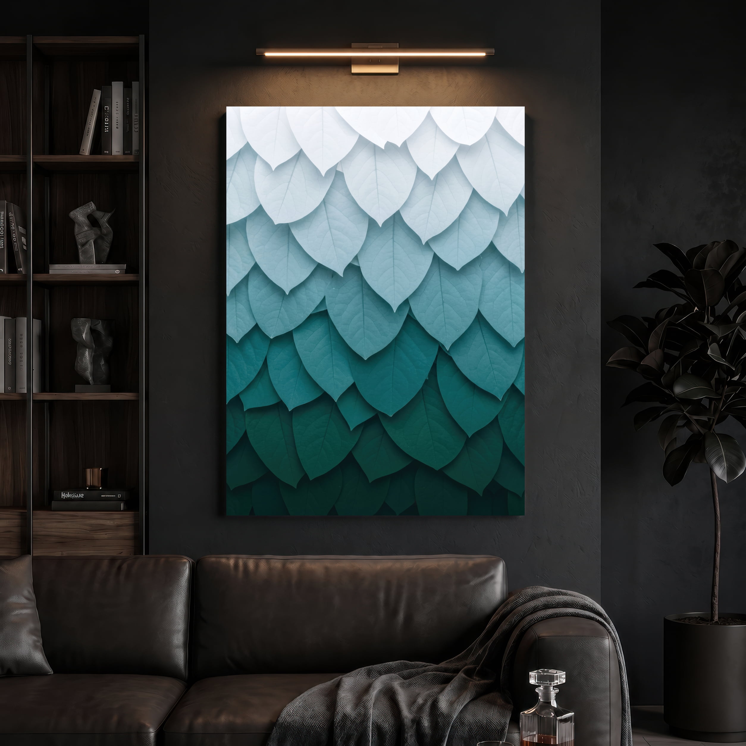 Layers of Depth - Abstract Wall Art - Image 2