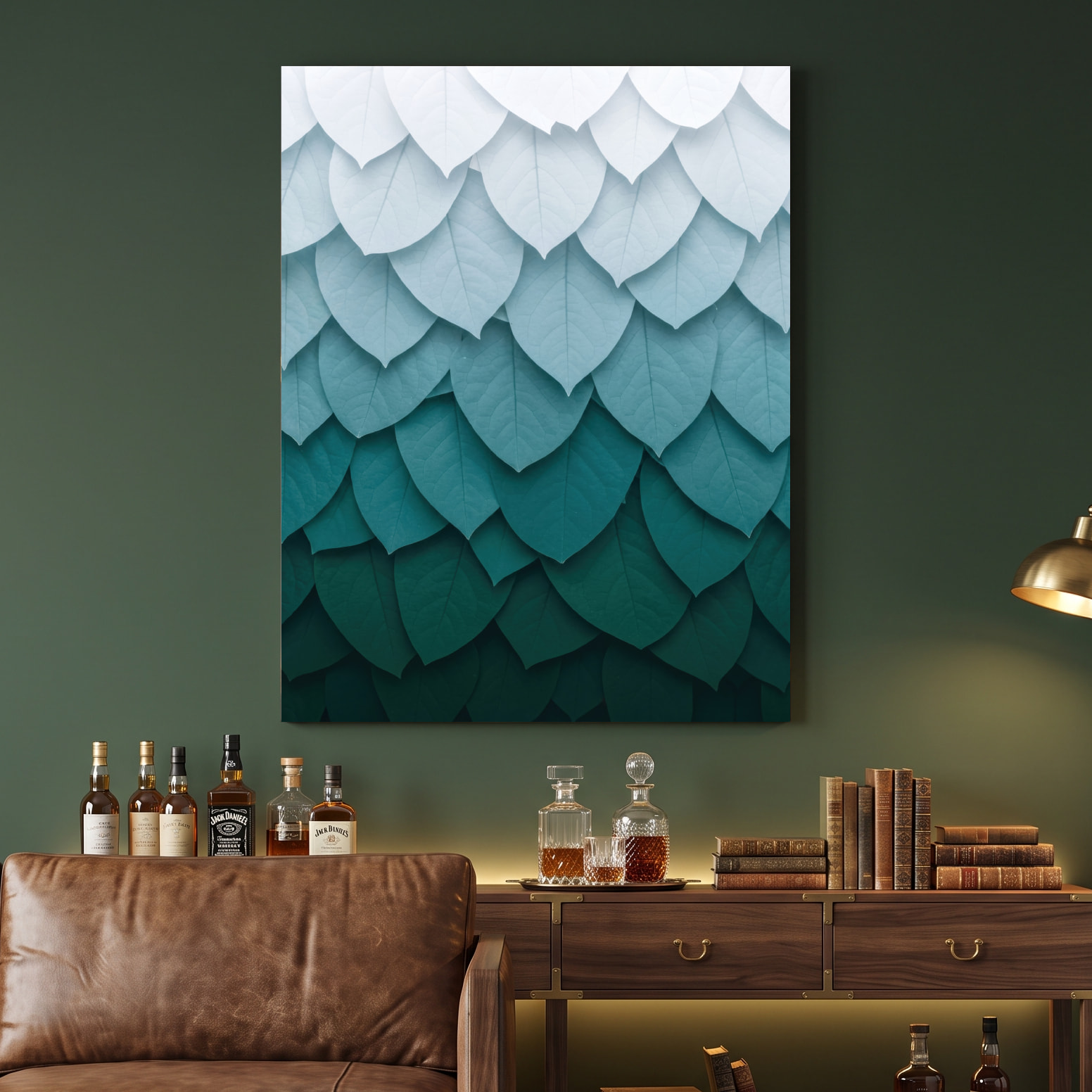 Layers of Depth - Abstract Wall Art - Image 3