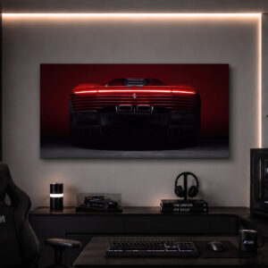 Ferrari - Hypercar Canvas Wall Art
