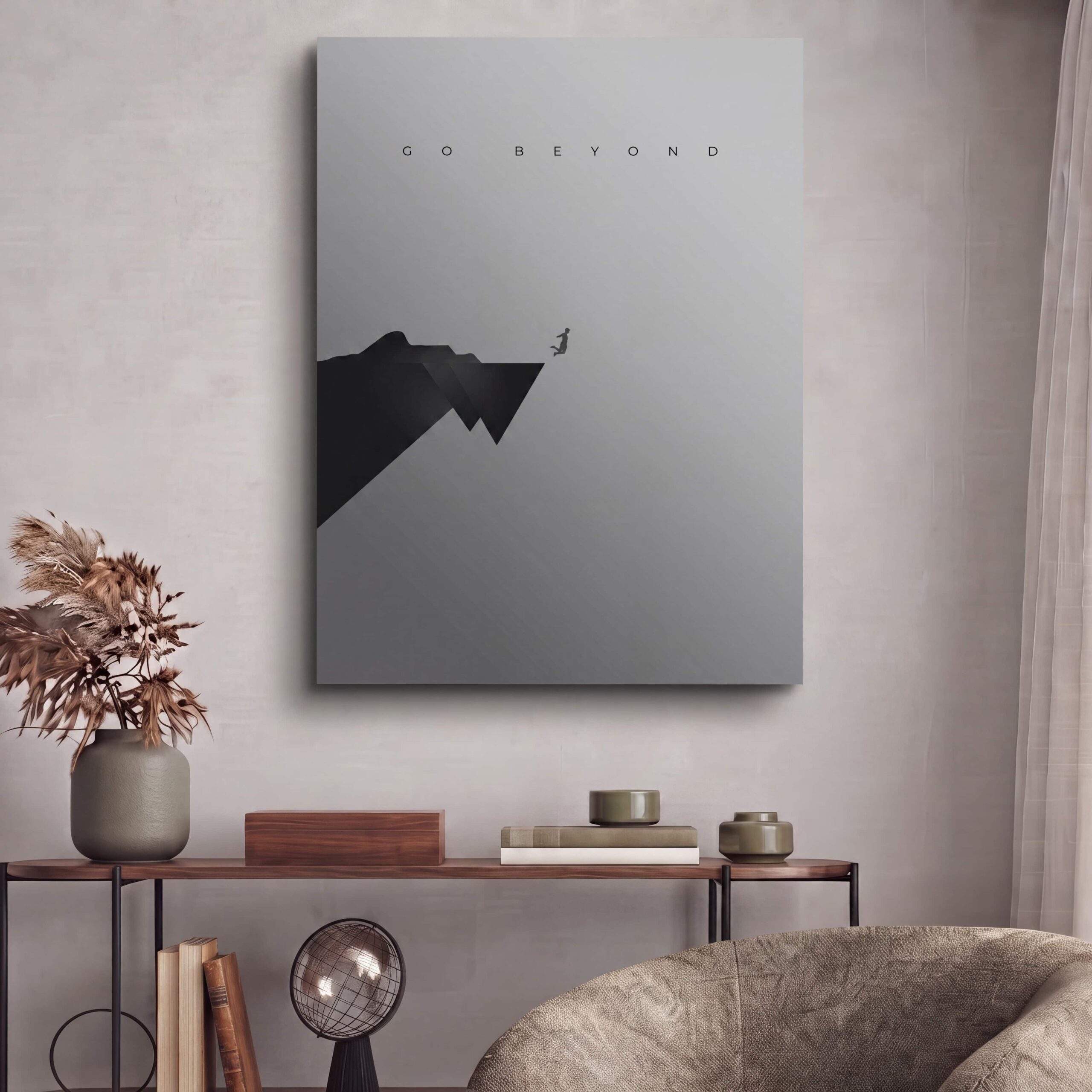 Go Beyond - Motivational Canvas