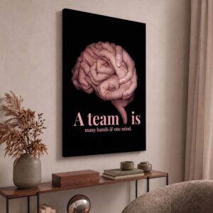 Teamwork - Motivational Canvas for Corporate Offices