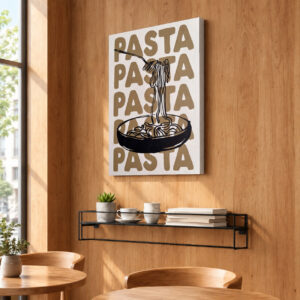 PASTA - Canvas Wall Art for Cafes & Coffeehouses
