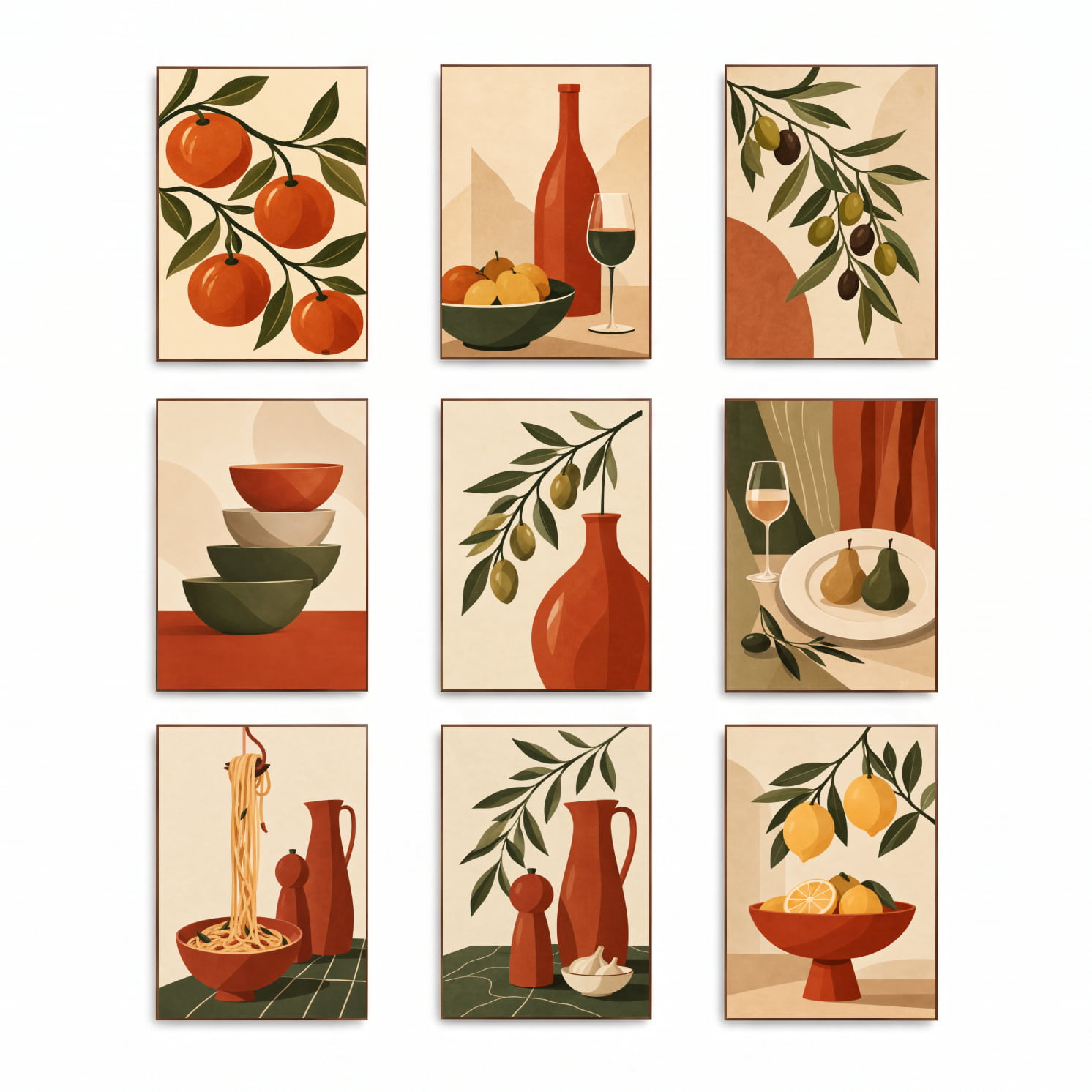 Restaurant Exclusive - Set of 9 Canvas - Image 2