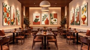 Restaurant Exclusive - Set of 9 Canvas