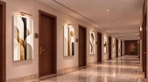 Bedriven Exclusive - Set of 6 Canvas for Hotel Corridors